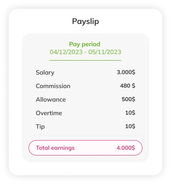 Payslip